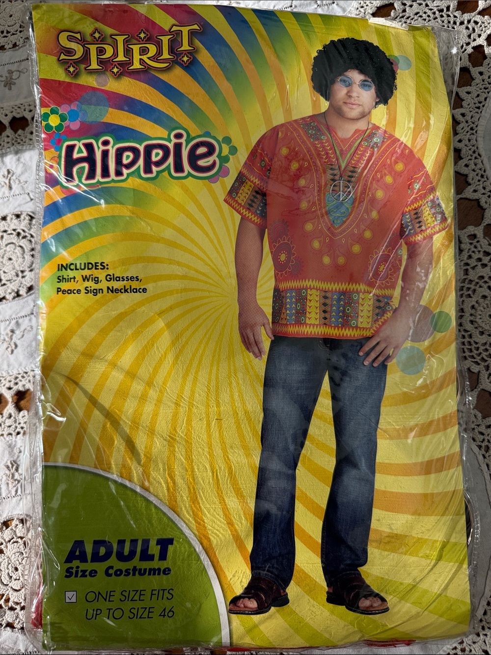 Spirit Red Hippie Dashiki Short Sleeve Shirt